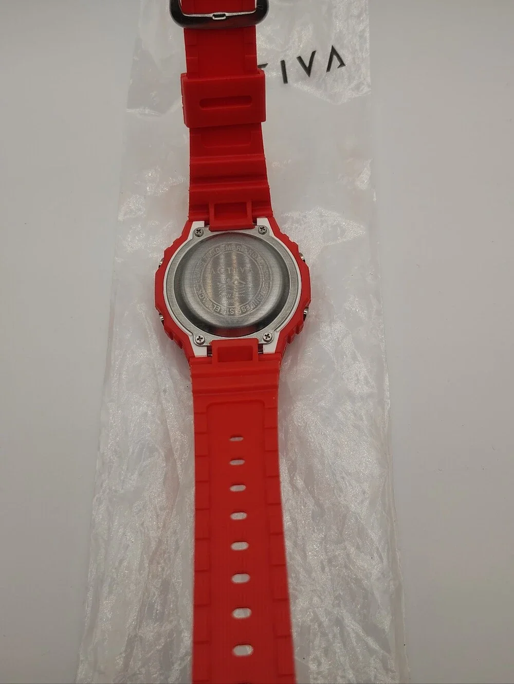 NWT Activa Recon X Invicta Unisex Dual Time Sport Watch Red Fuchsia